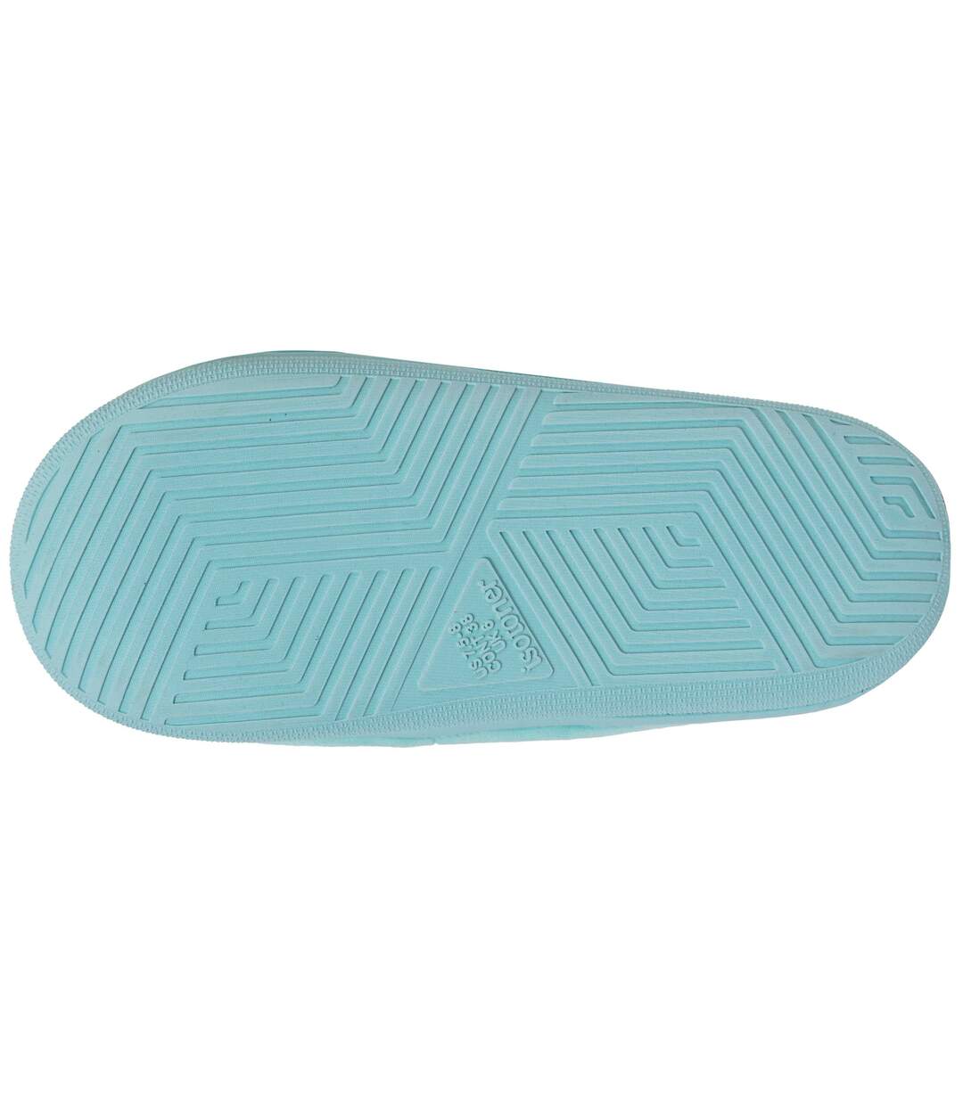 Isotoner Chaussons Mules ouvertes femme semelle ultra moelleuse-4