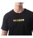 T-shirt Mauricio Homme Noir Jaune Or Cruyff-4