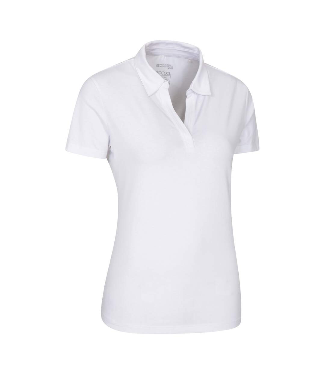 Polo Femme Blanc Mountain Warehouse-3