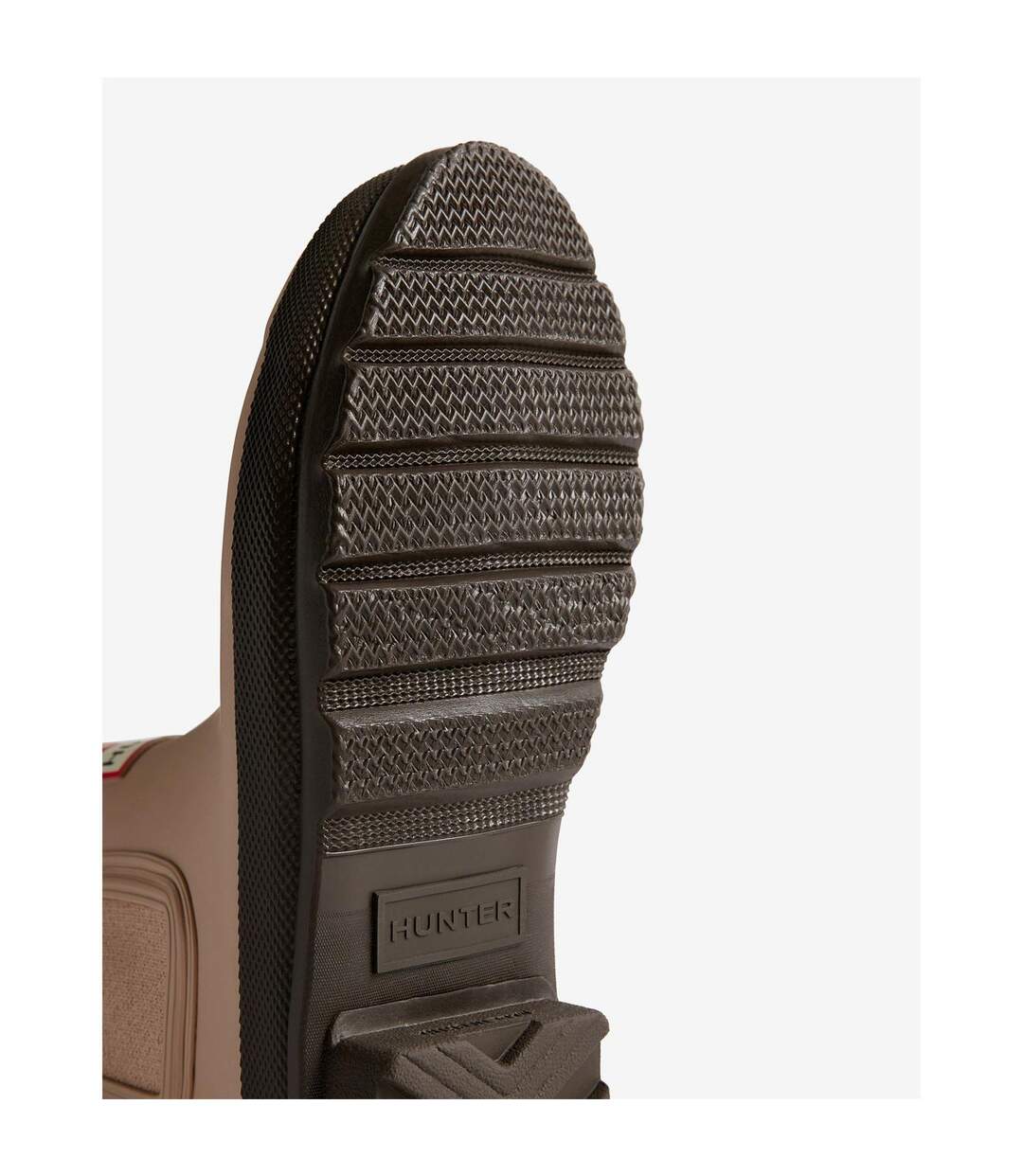 Womens/ladies Original Waterproof Block Heel Chelsea Boots Chocolate Brown Hunter-4