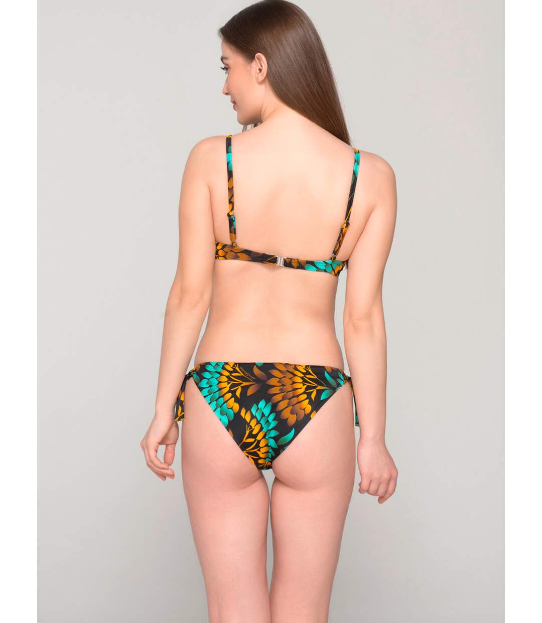 Bas maillot slip de bain à nouettes EMERALD Luna Splendida-4