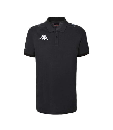 Polo noir homme kappa caldes - l