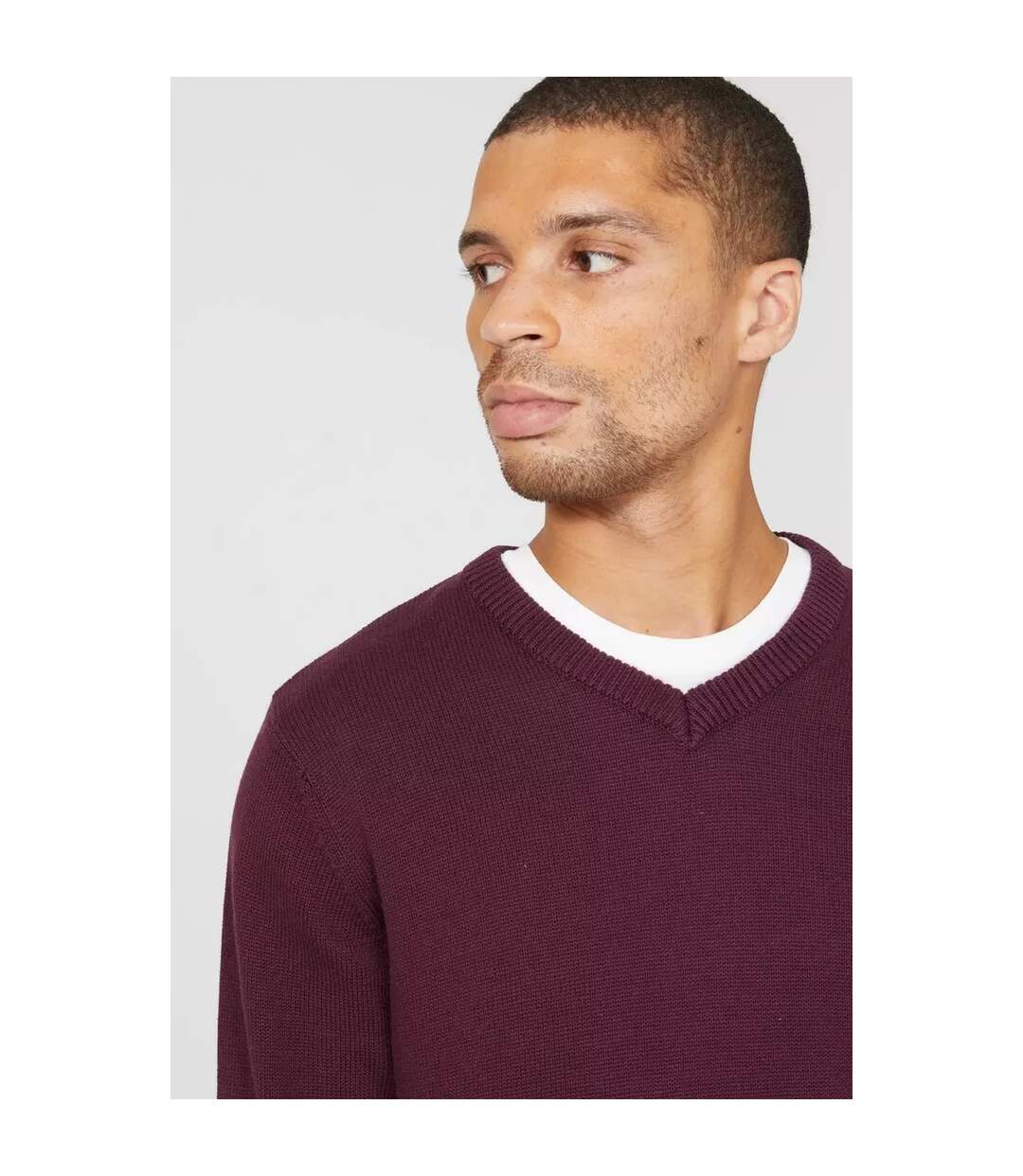 Pull Premium Homme Bordeaux Maine-4