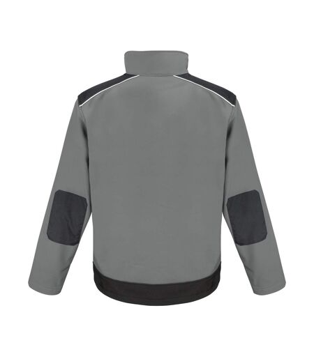 Veste De Travail Homme Gris Noir WORK-GUARD By Result