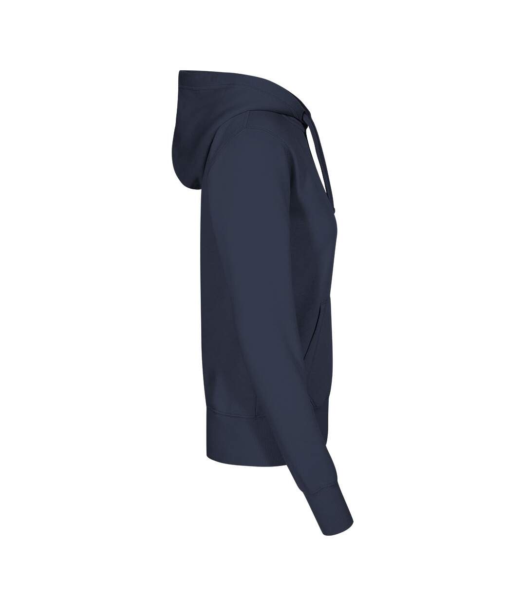 Sweat À Capuche Femme Bleu Marine Français X.O By Promodoro-3