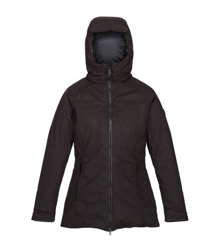 Womens/ladies Sanda Ii Waterproof Jacket Black Regatta