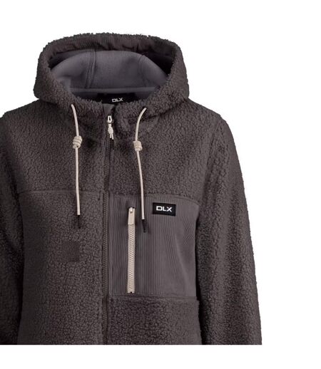 Veste Polaire Unie À Capuche Jowita Femme Vert De Gris Trespass