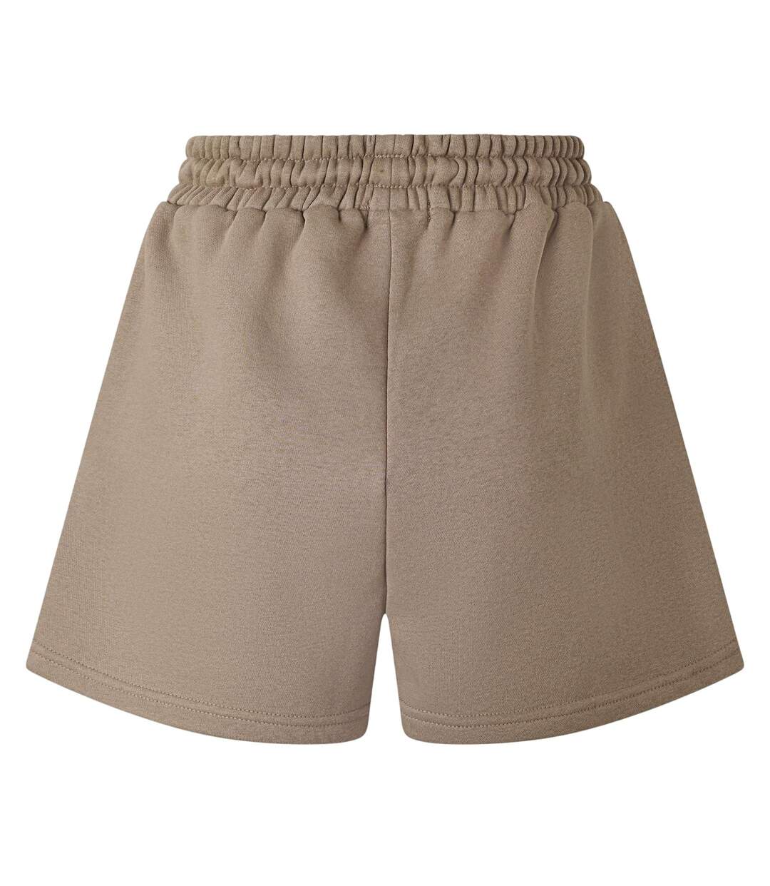 Womens/ladies Jersey Shorts Taupe I Saw It First-3