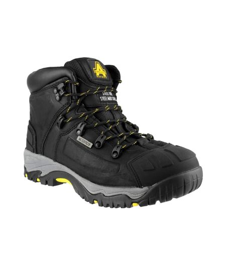 Bottines De Sécurité Adulte Noir Jaune Amblers