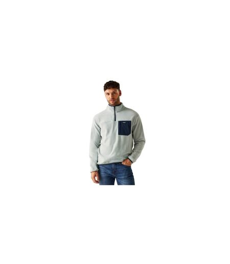 Haut Polaire Frankie Homme Gris Argenté Bleu Marine Regatta