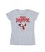 Disney T-shirt en coton Minnie Mouse World Champions - Femmes/Dames (Gris sportif) - UTBI33489-1