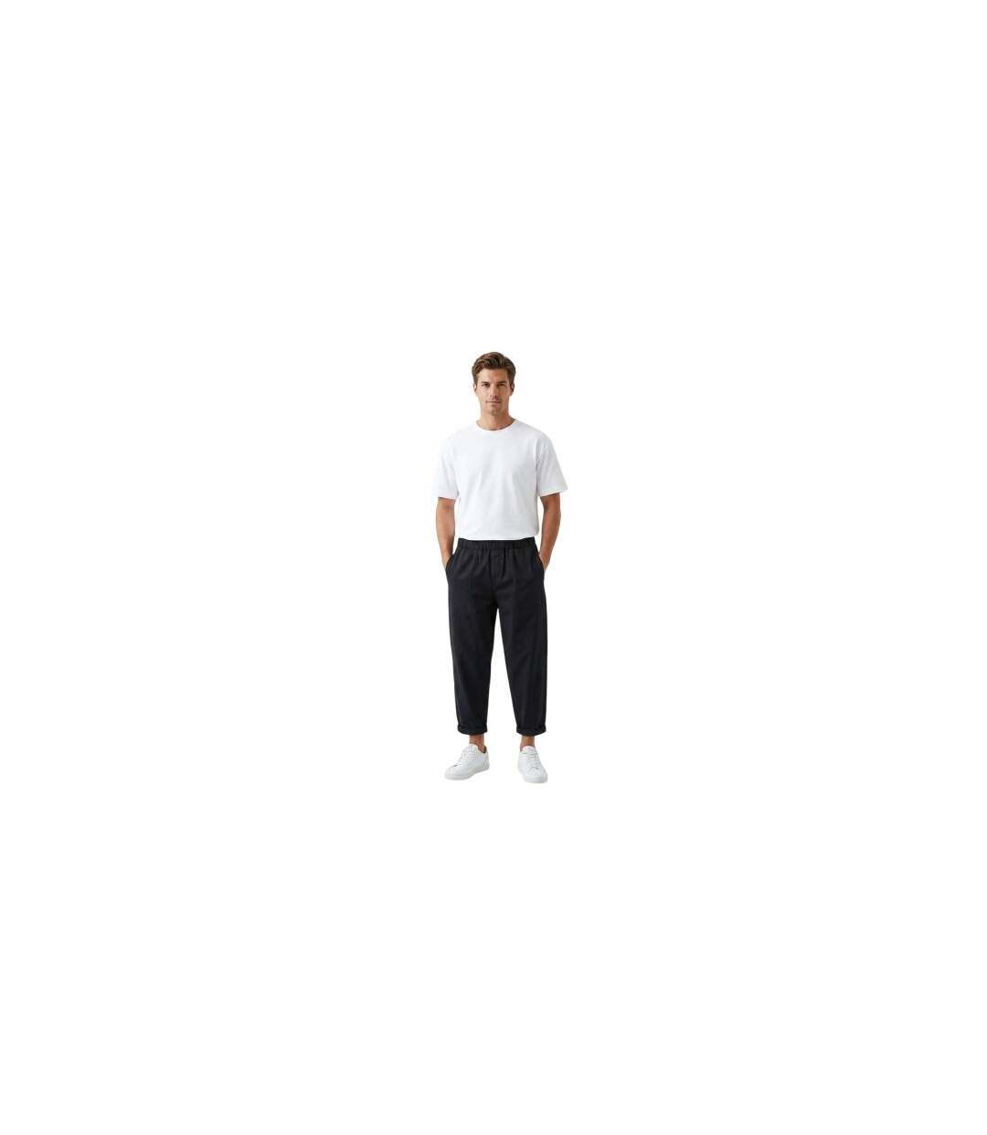 Pantalon De Jogging Femme Bleu Marine Emporio Armani EA7-1