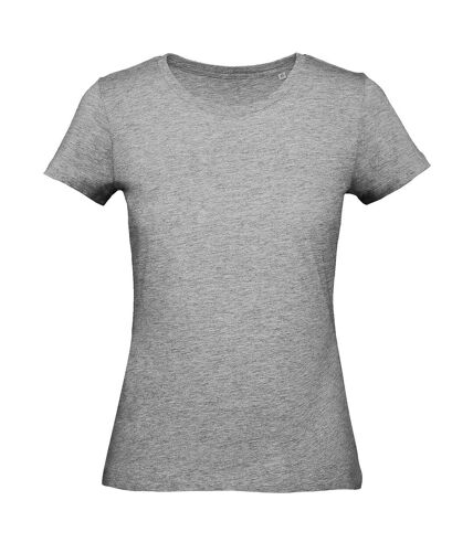 Womens/ladies t-shirt sports gray B&C