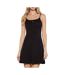 Robe noire femme tommy hilfiger essential dw0dw21354 - l-1