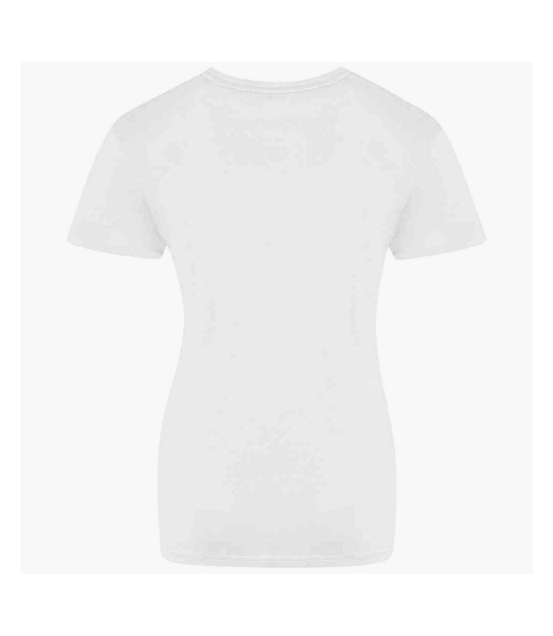 Womens/ladies the 100 t-shirt white Awdis