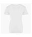 Womens/ladies the 100 t-shirt white Awdis