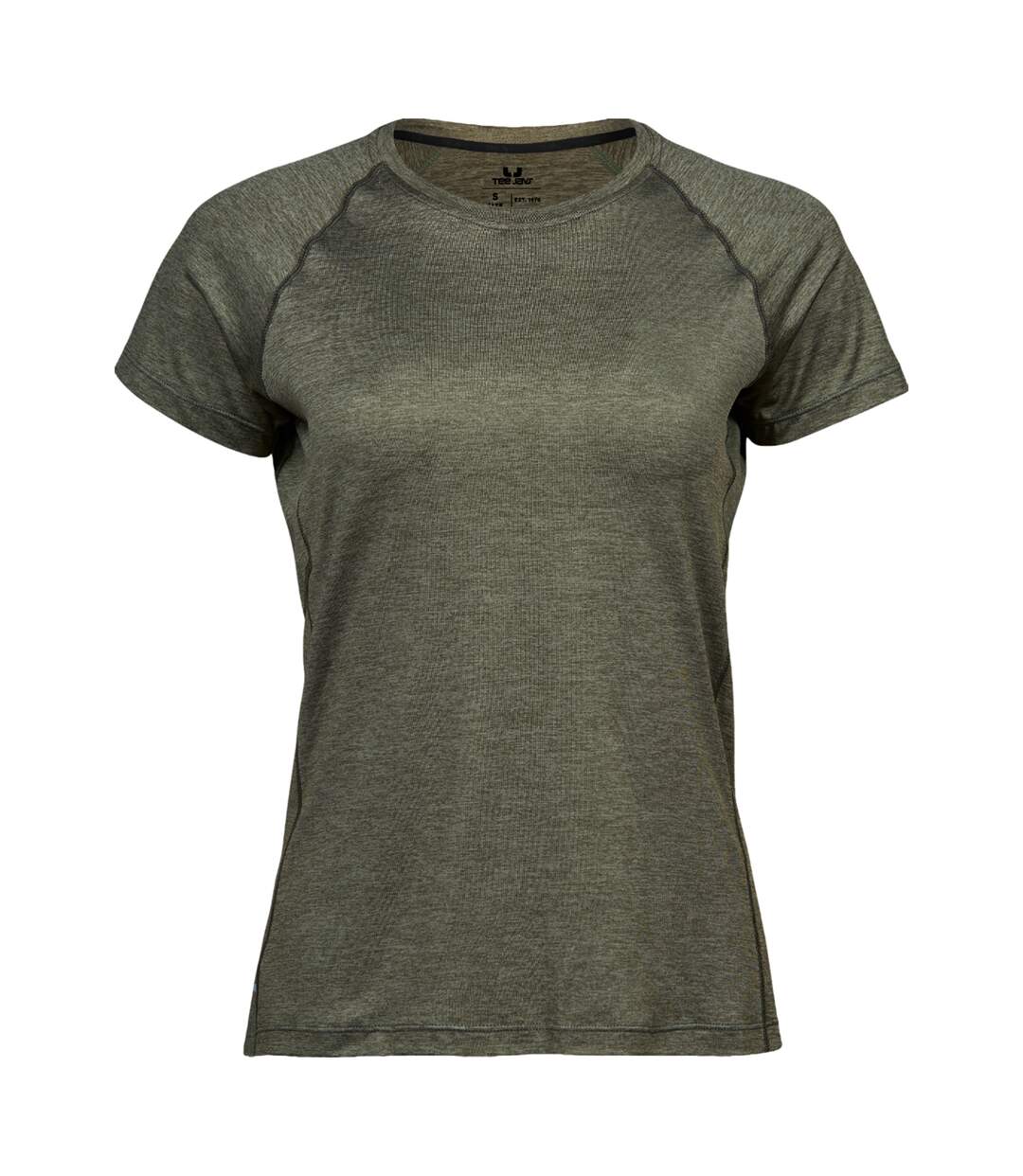 T-shirt Femme Olive Chiné Tee Jays-1