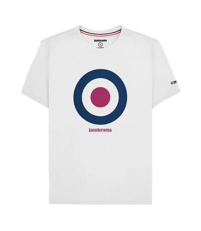 T-shirt ss24 homme blanc Lambretta