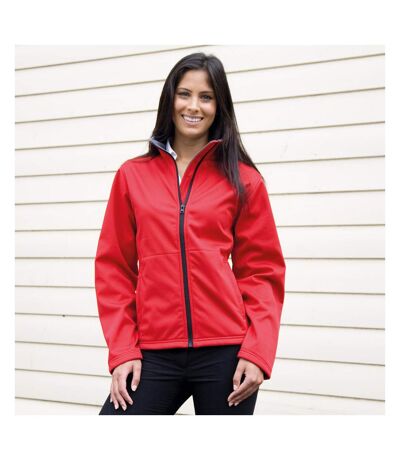 Result Core Ladies Soft Shell Jacket (Red) - UTBC903