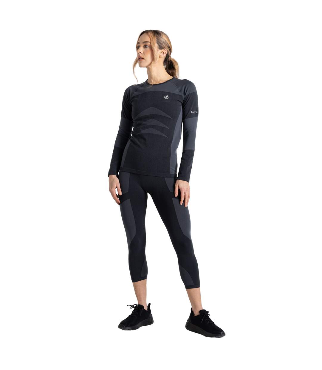 Legging ¾ In The Zone Femme Noir Dare 2B-1