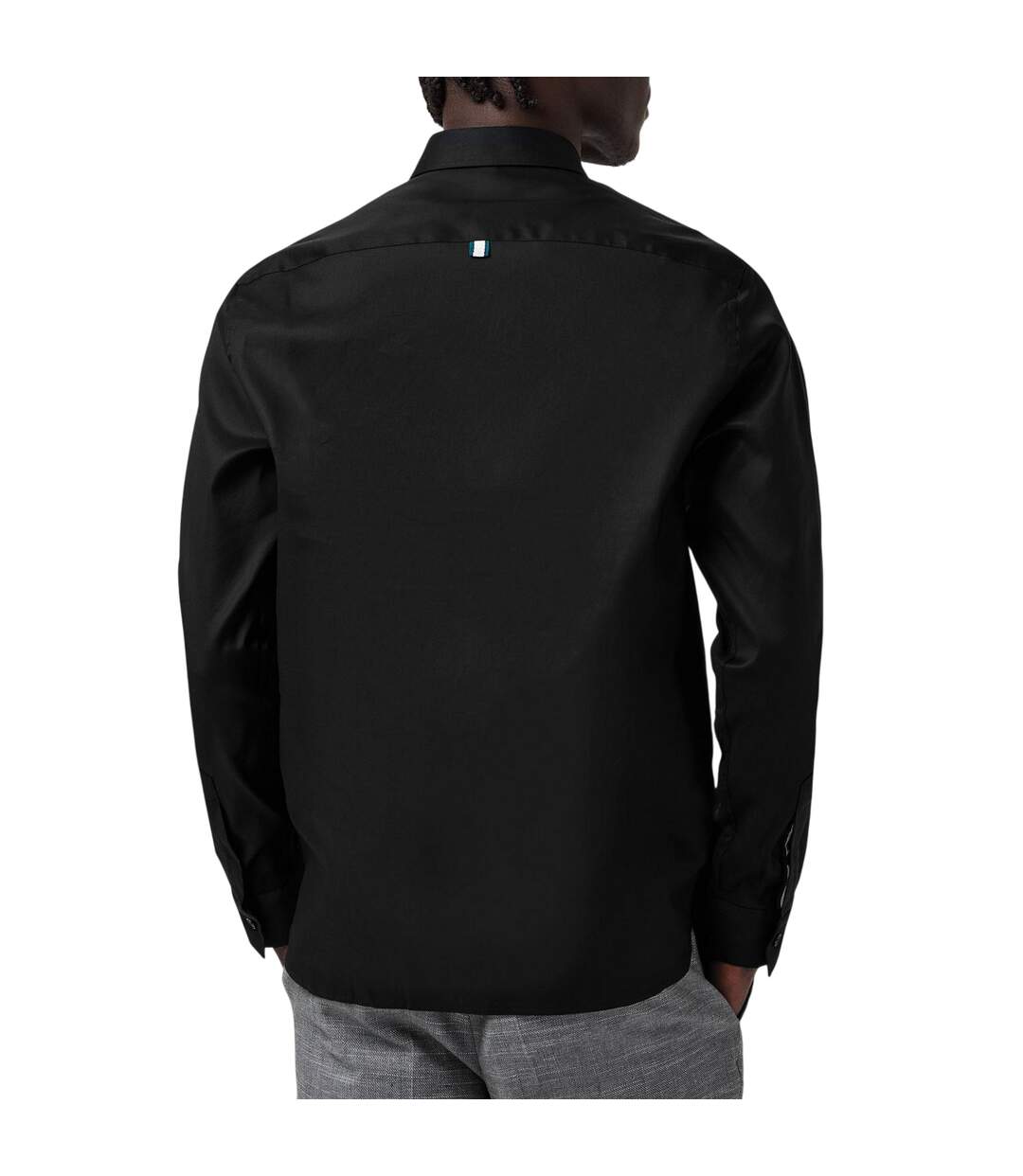 Chemise Allardo Homme Noir Ted Baker-4