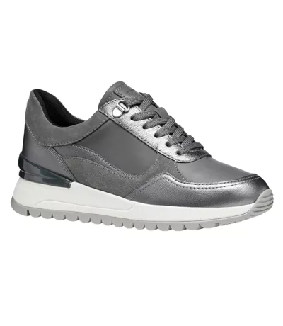 Baskets Desya Femme Gris Foncé Pistolet Geox