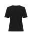 T-Shirt noir femme only happy-2