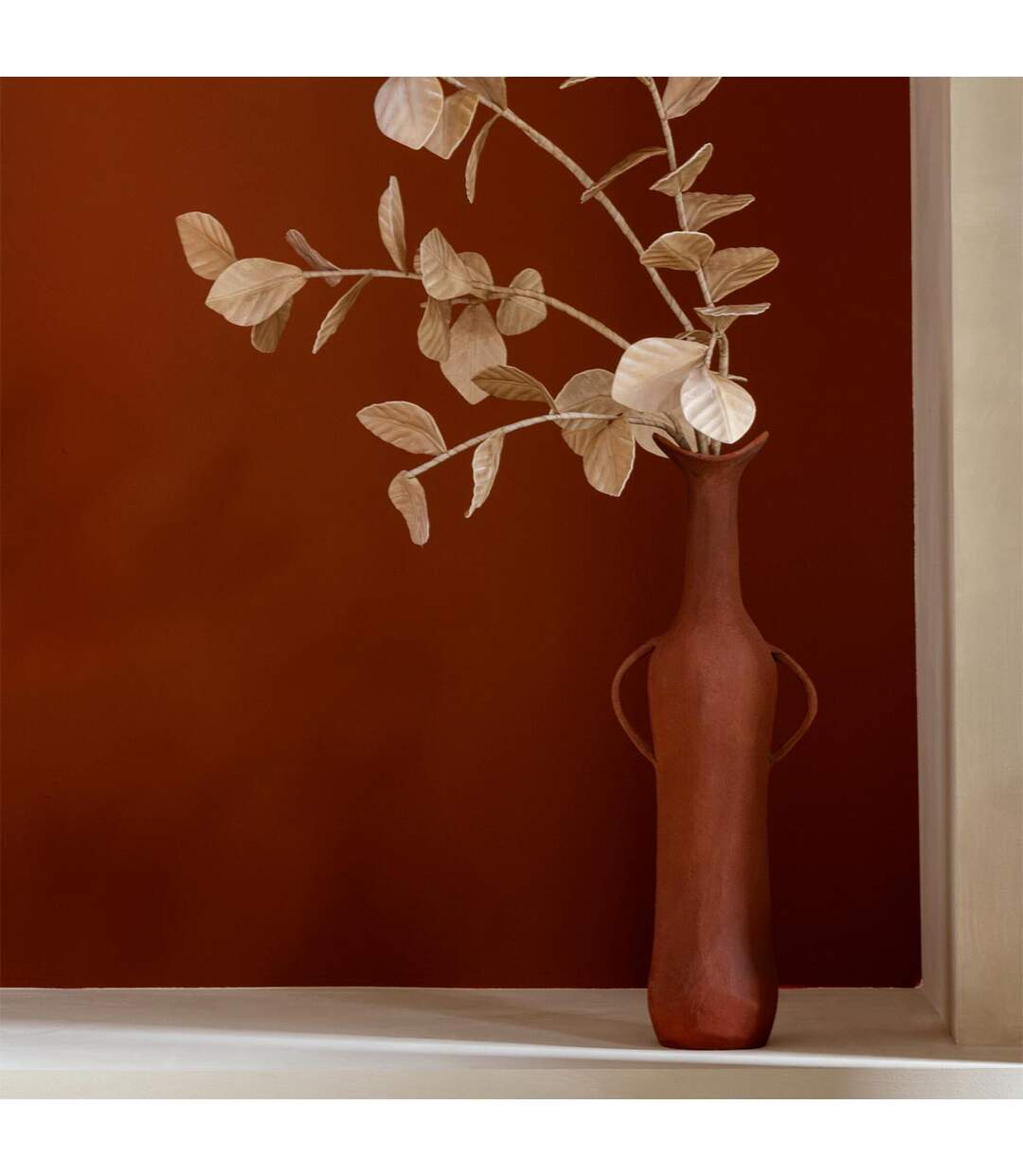 Vase Déco Avec Anses Automn 49cm Terracotta-4