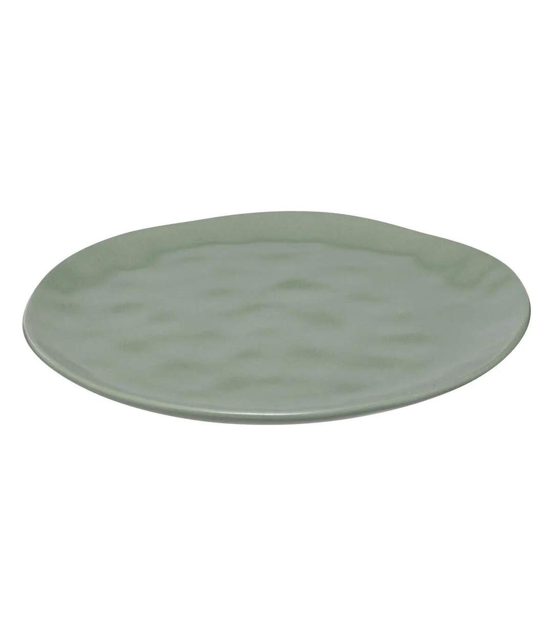 Lot de 6 Assiettes Plates Noe 26cm Vert Olive-2