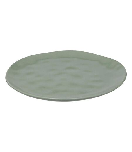 Lot de 6 Assiettes Plates Noe 26cm Vert Olive