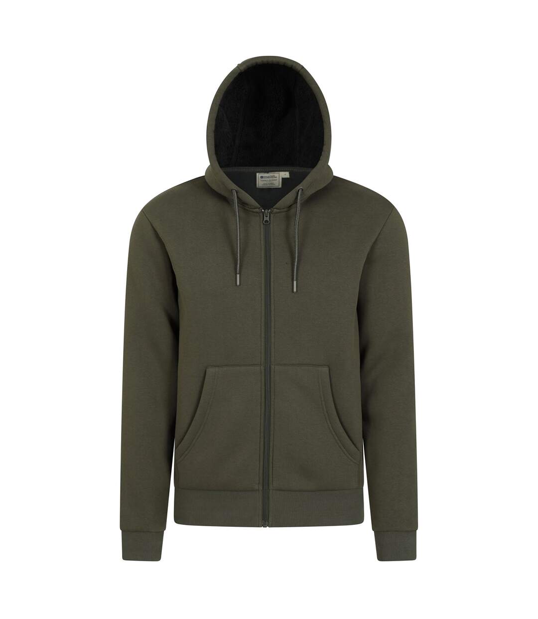 Veste À Capuche Dalton Homme Kaki Foncé Mountain Warehouse-2
