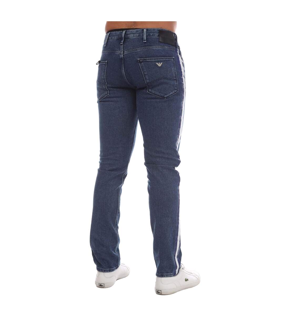 Jean J06 Homme Bleu Denim Armani-2