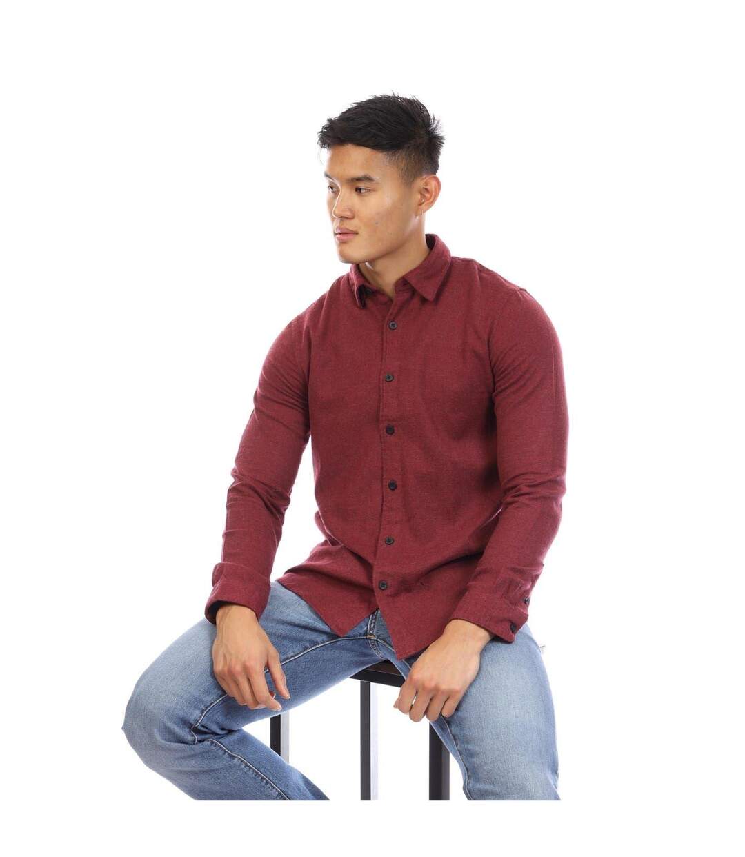 Chemise Homme Bordeaux Peter Werth-1