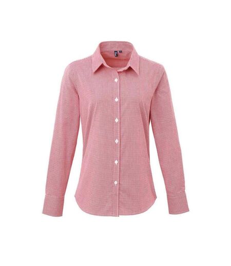 Chemisier Femme Rouge Blanc Premier