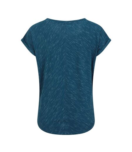 T-shirt retreat femme bleu sarcelle foncé Mountain Warehouse