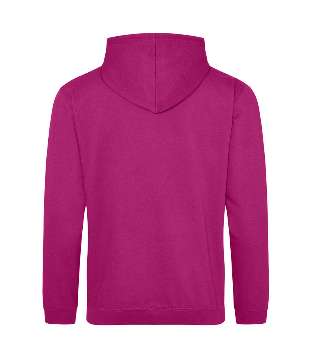 Sweat à capuche college adulte fuchsia Awdis