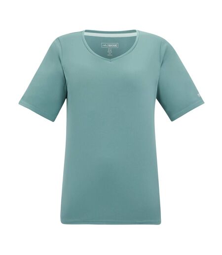 Womens/ladies Fingal V Neck T-shirt Ivy Moss Regatta