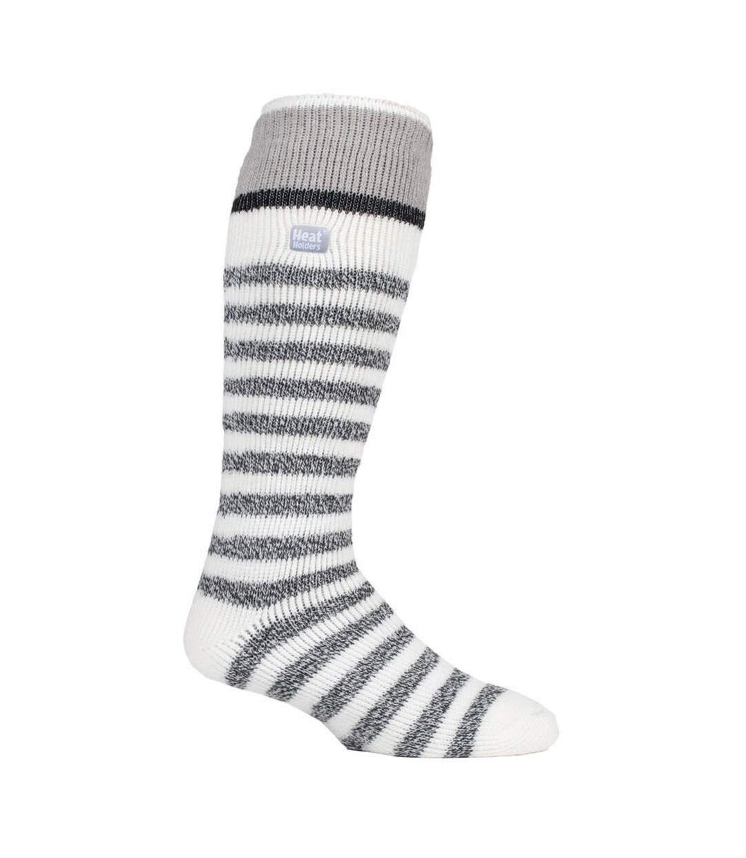 Chaussettes de Ski Homme Thermiques avec Rayures