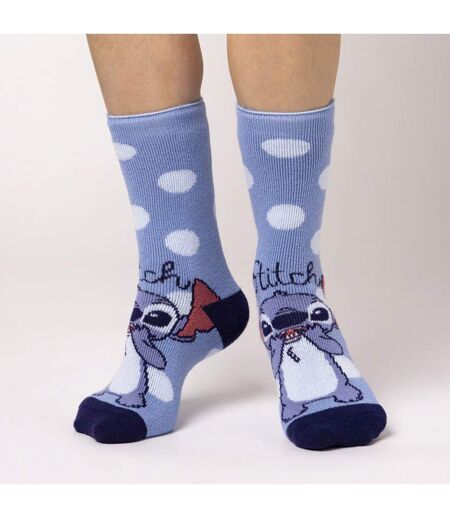 Ladies Thermal Lilo Stich Patterned Socks for Winter
