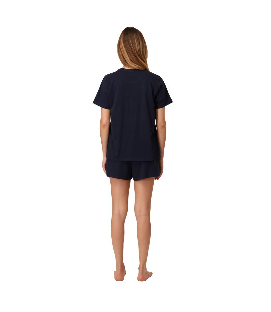 Ensemble de pyjama court femme Navy Fila