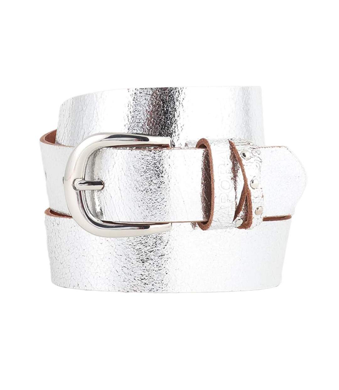 Ceinture argenté femme kaporal lucas-1