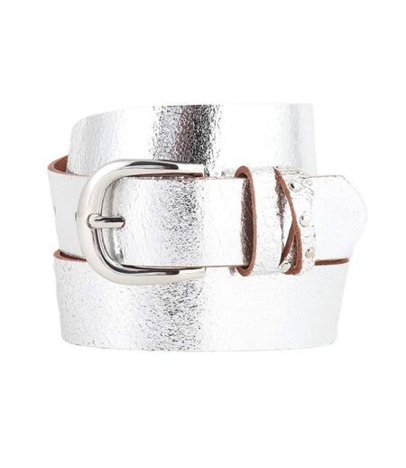 Ceinture argenté femme kaporal lucas