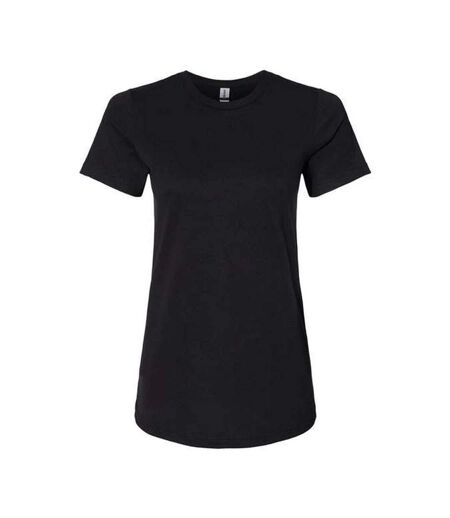 Gildan Womens/Ladies Softstyle CVC T-Shirt (Pitch Black)