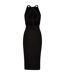 Robe Mi-longue Femme Noir Urban Classics-2