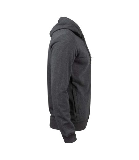 Veste à capuche premium homme anthracite Clique Clique