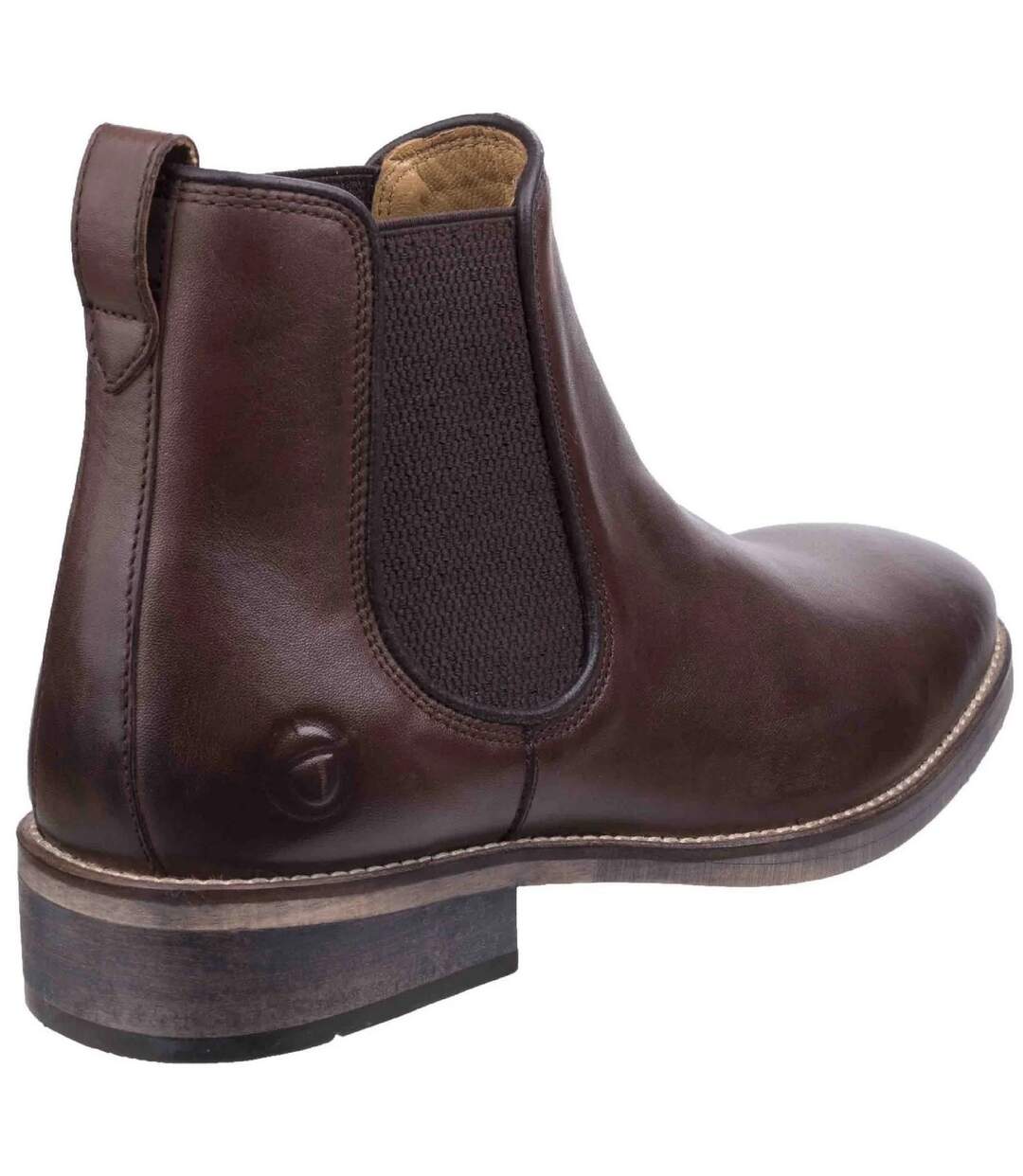 Bottines Chelsea Corsham Homme Marron Foncé Cotswold-2