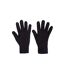 Womens/ladies thinsulate knitted winter gloves one size black Mountain Warehouse