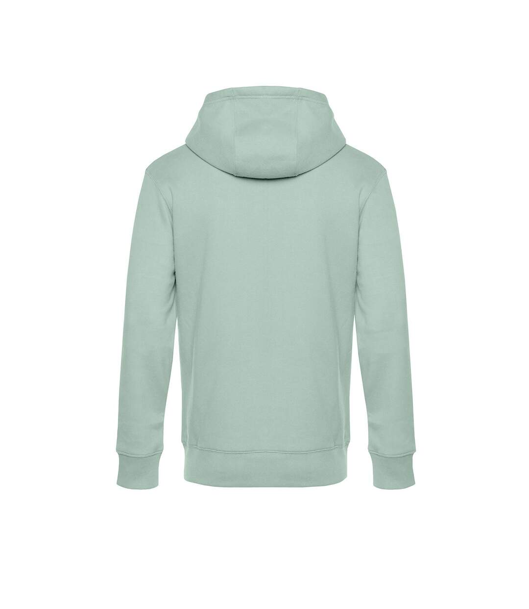Mens King Hooded Sweater Vert Aqua B&C-2