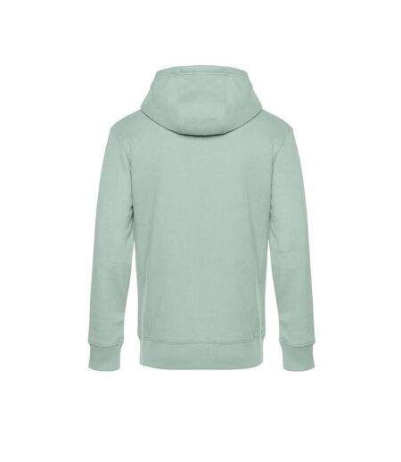 Mens King Hooded Sweater Vert Aqua B&C