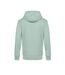 Mens King Hooded Sweater Vert Aqua B&C-2